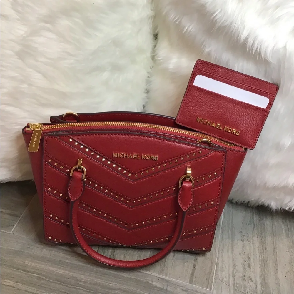 Michael Kors purse and card holder - Picture 2 of 8